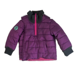 Buckle Me Girls Plum Toasty Jacket size: 18 Months